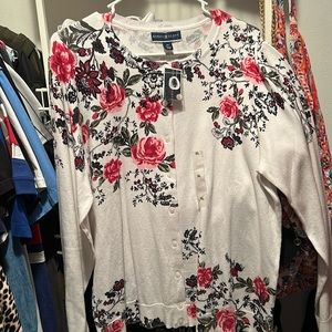 A Karen Scott, extra large jersey cardigan, brand new